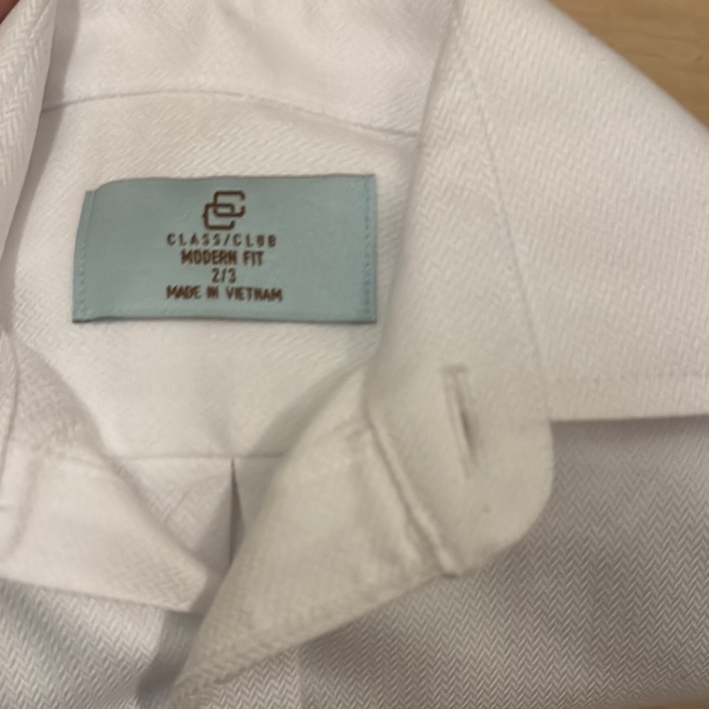White button up - Picture 3 of 3